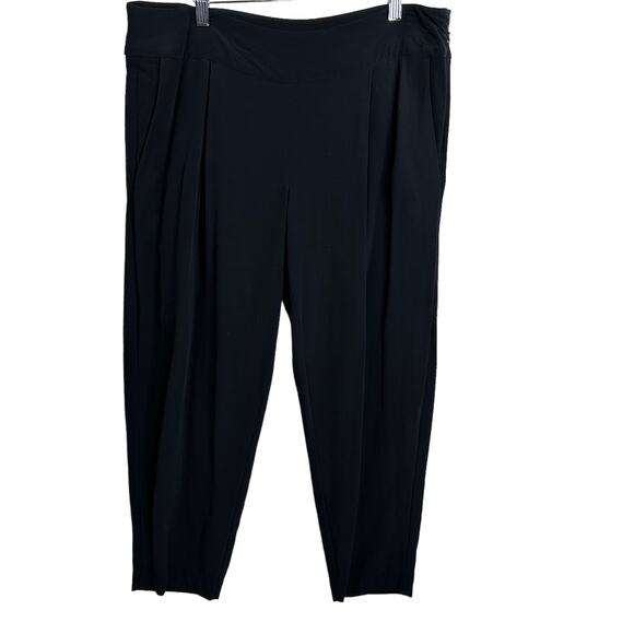 Eileen Fisher Pants - Eileen Fisher Women's Solid Black Tencel Viscose Dress Pants Size Medium